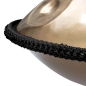Preview: Sela Handpan Rope SE-287 - Black - handgeflochten